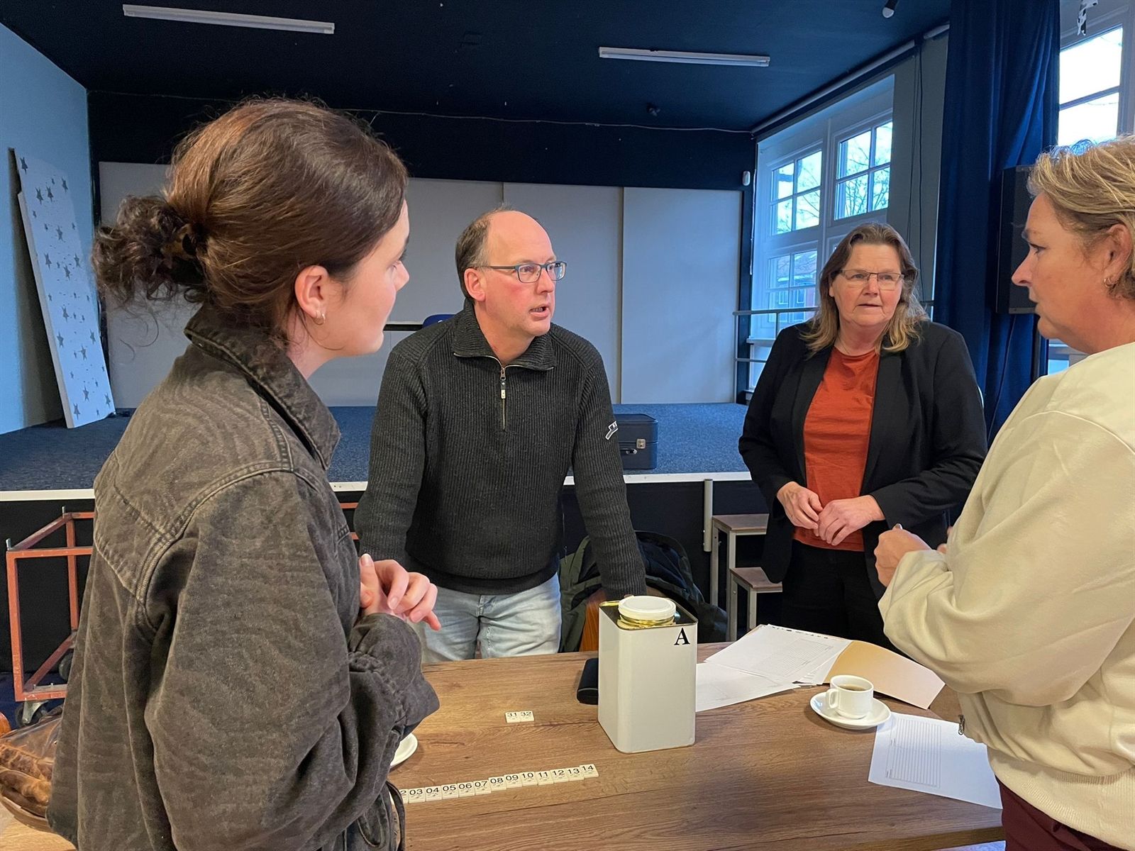 De Wit&Dijkstra Netwerk Notarissen, met op voorgrond 2 medewerkers van Accolade.